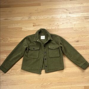 Thread & Supply Kids Olive Jacket